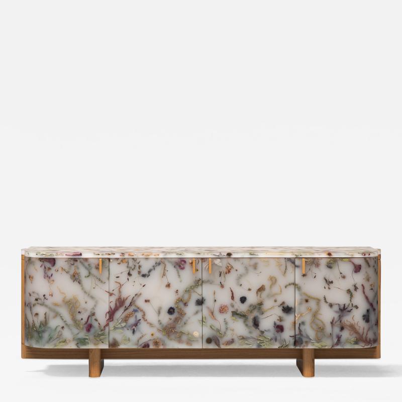 Marcin Rusak Flora Credenza Misty White 244