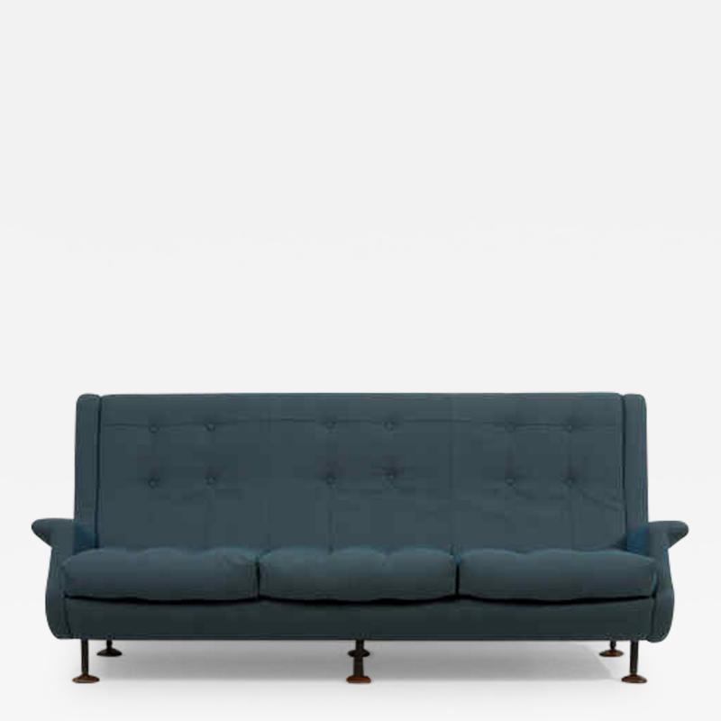 Marco Zanuso 1 of 2 newly upholstered Regent Sofa by Marco Zanuso for Arflex