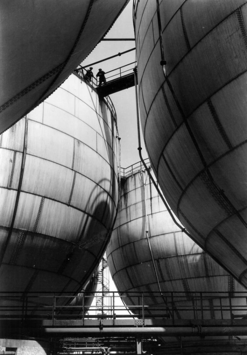 Margaret Bourke White Nitrogen Fermentation Tanks