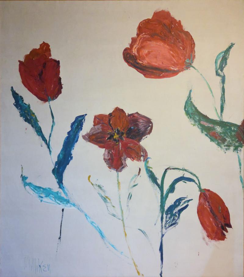 Margaret Milliken Untitled Tulips c 1967 84 x 72 