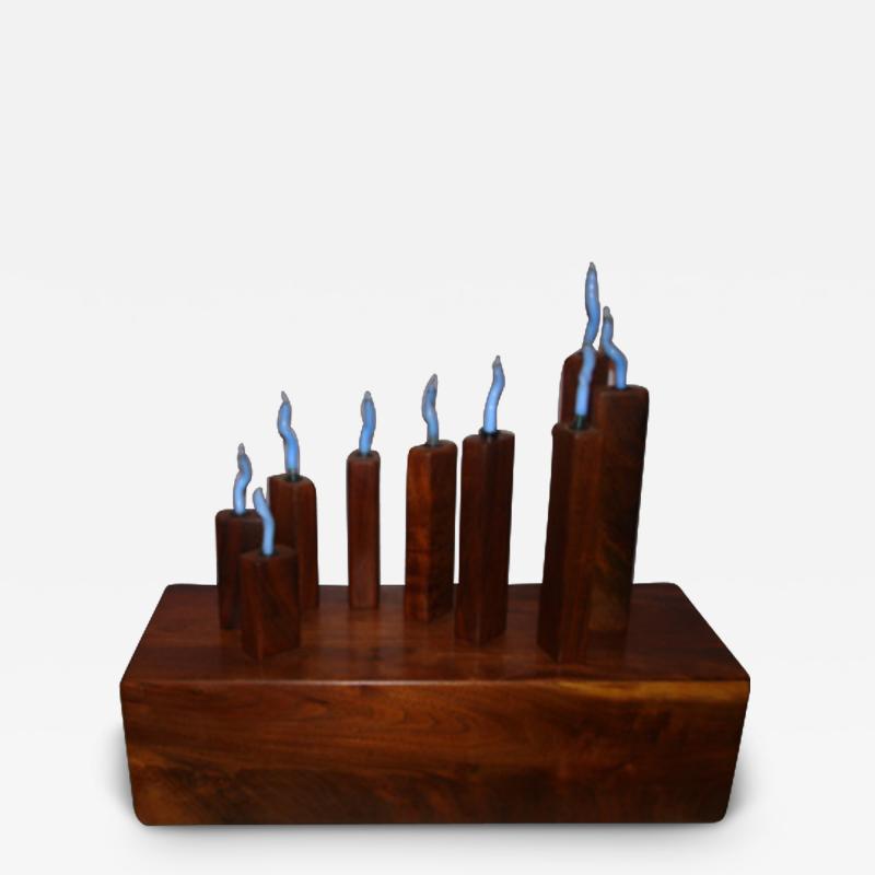 Margery Ellen Goldberg Neon Menorah neon 