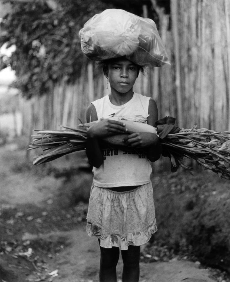Margo Davis Girl with Flowers Cachoeira Bahia Brazil 2 25