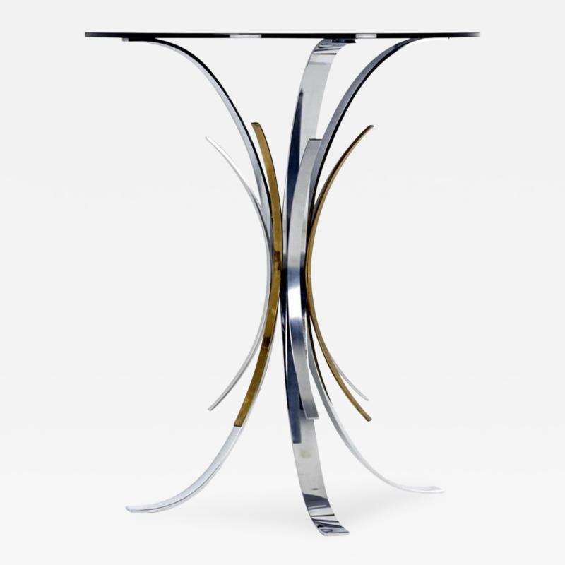 Maria Pergay Rare Gerbe Console Table by Maria Pergay