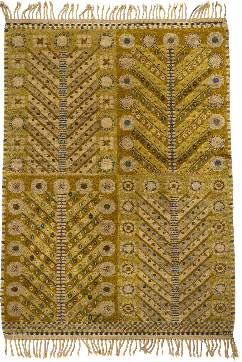 Marianne Richter Gula tr det pile rug by Marianne Richter for M rta M s Fjetterstr m