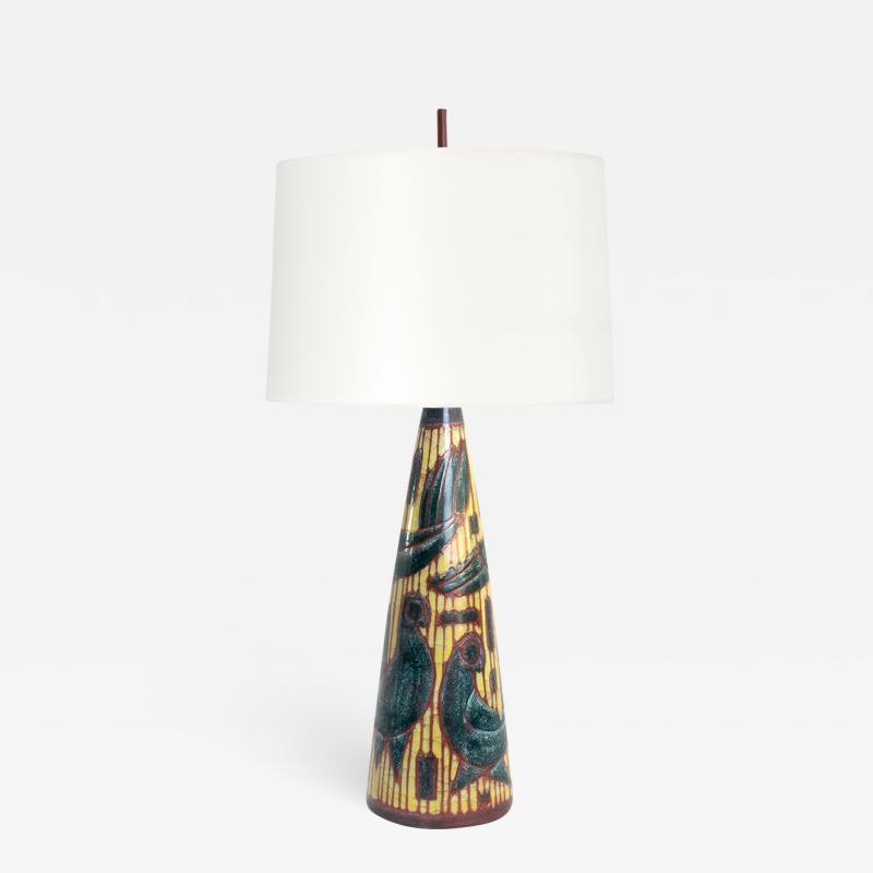 Marianne Starck Large Scandinavian Modern ceramic lamp Marianne Starck Michael Andersen