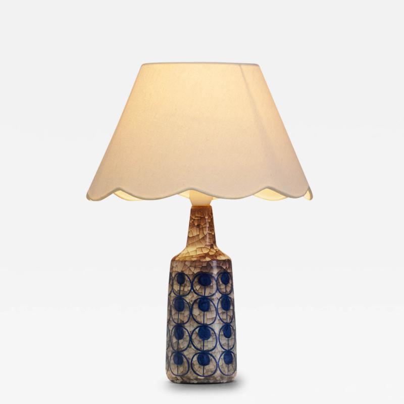 Marianne Starck Persian Crackle Glaze Table Lamp by Marianne Starck Denmark 1960s