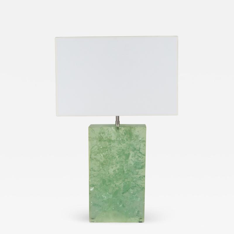 Marie Claude Fouquieres MARIE CLAUDE DE FOUQUIERES RECTANGULAR TABLE LAMP