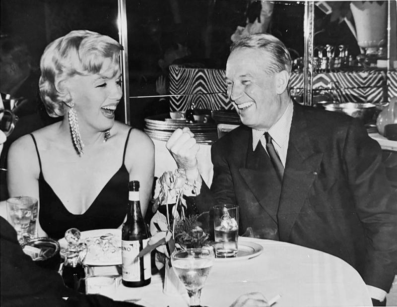 Marilyn Monroe at the El Morocco Club 1955 2