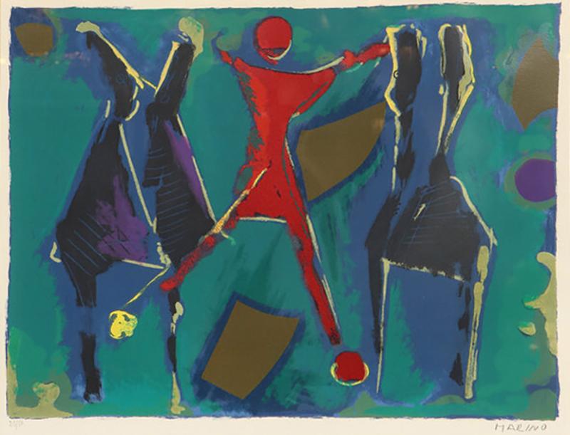 Marino Marini Marino Marini Untitled From Color to Form Series 1969