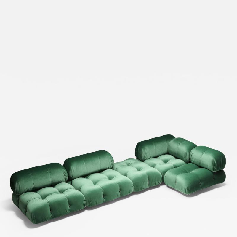 Mario Bellini Mario Bellini Camaleonda Velvet Green Upholstery 1970