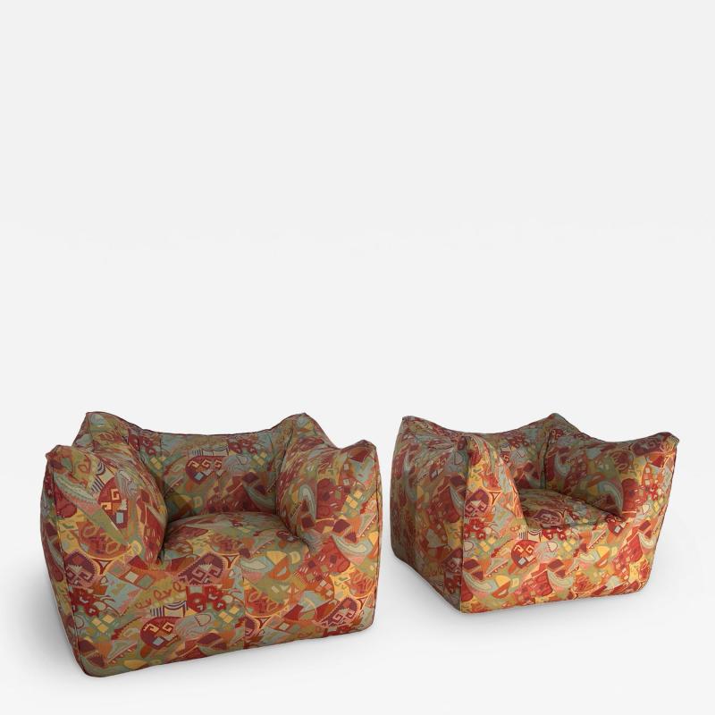 Mario Bellini Pair of 2 Le Bambole Armchair Designed by Mario Bellini for C B 1972