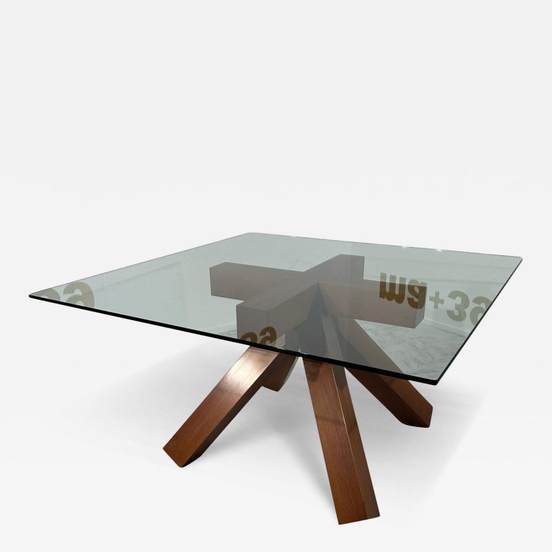 Mario Bellini Vintage Italian Dining Table La Rotonda by Mario Bellini for Cassina 1970s