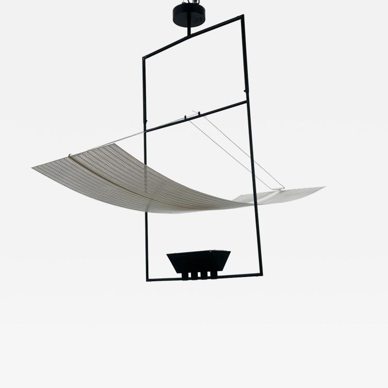 Mario Botta Rare Mario Botta Zefiro Chandelier or Pendant Lamp for Artemide Italy 1980s