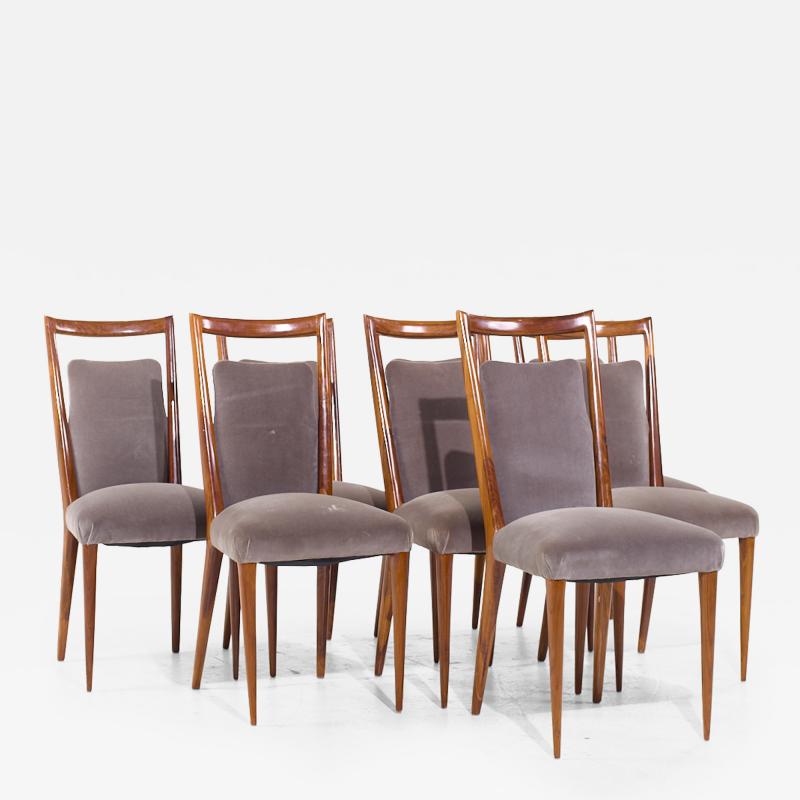 Mario Gottardi Mario Gottardi Melchiorre Bega for Erno Fabry Italian Dining Chairs Set of 8