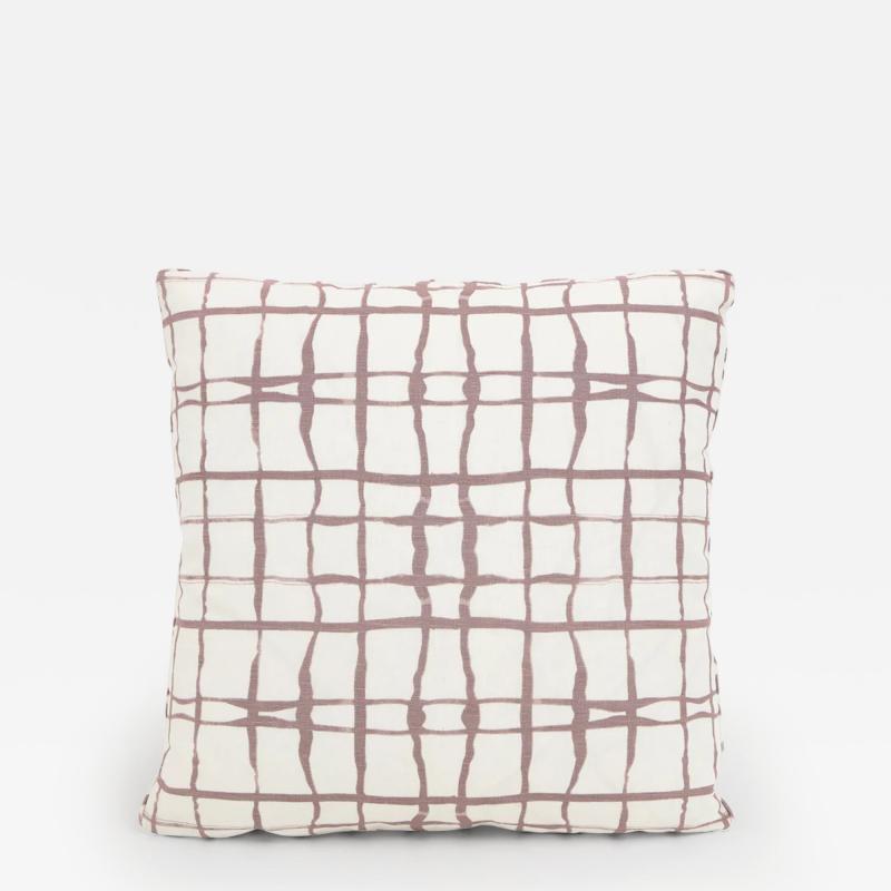 Mark Cunningham FENCE CREPE PILLOW