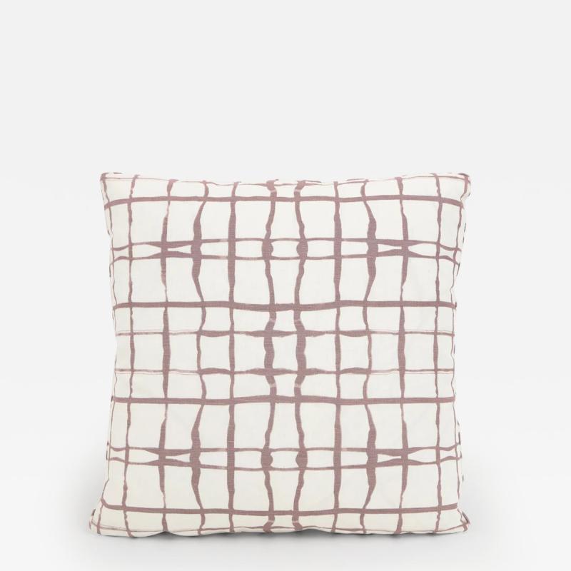 Mark Cunningham FENCE CREPE PILLOW