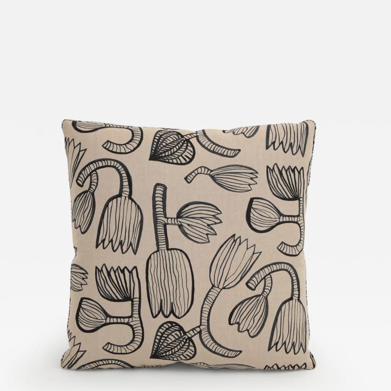 Mark Cunningham TULIP NATURAL IRON PILLOW