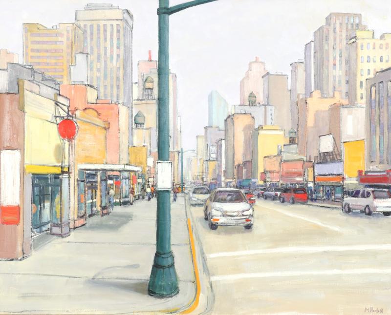 Mark Horton Mark Horton b 1953 Downtown 41 x 51 