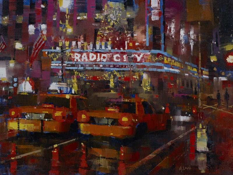 Mark Lague Sixth Avenue Night