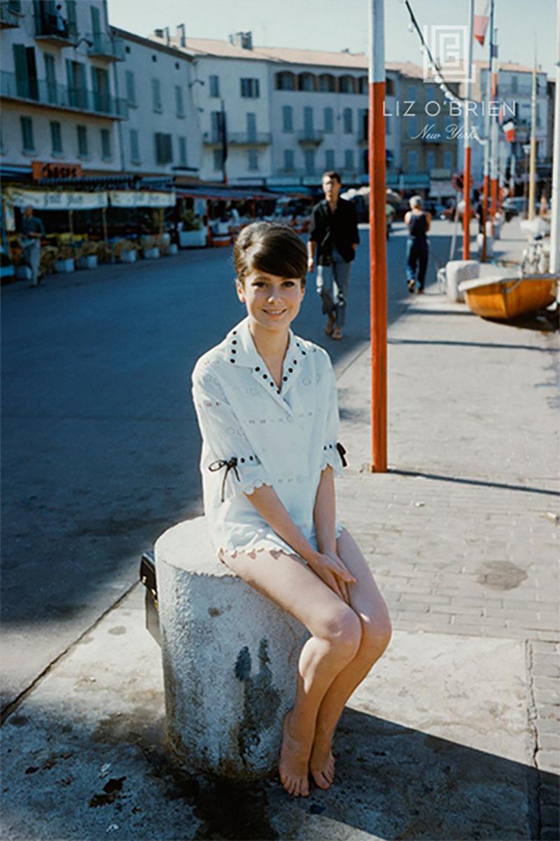 Mark Shaw Catherine Deneuve in St Tropez