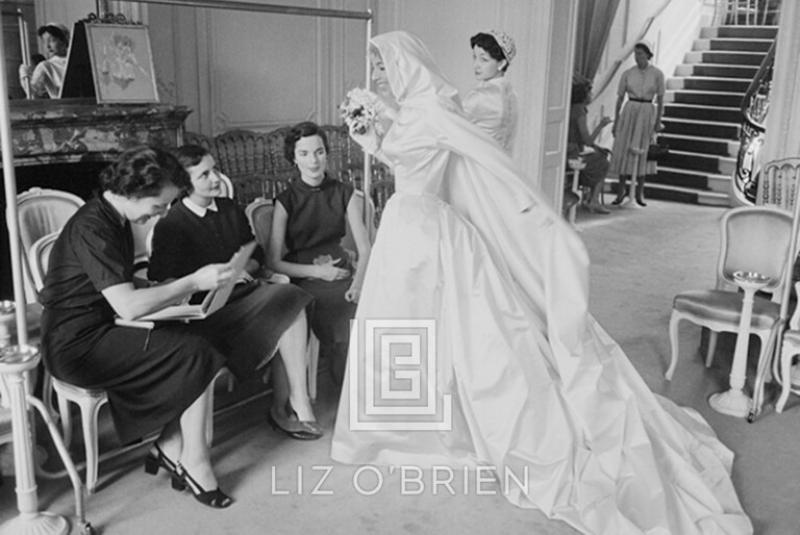 Mark Shaw Dior Felicite Gown 1953