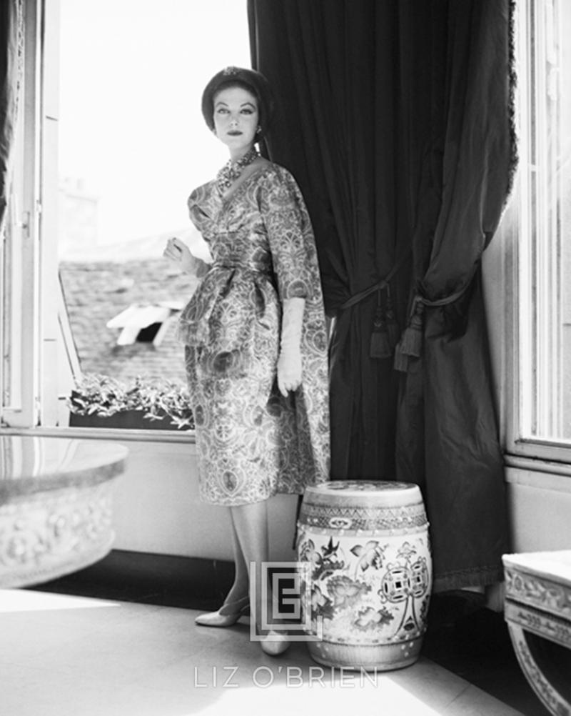 Mark Shaw Dior Florentine Dress Courbe line 1958
