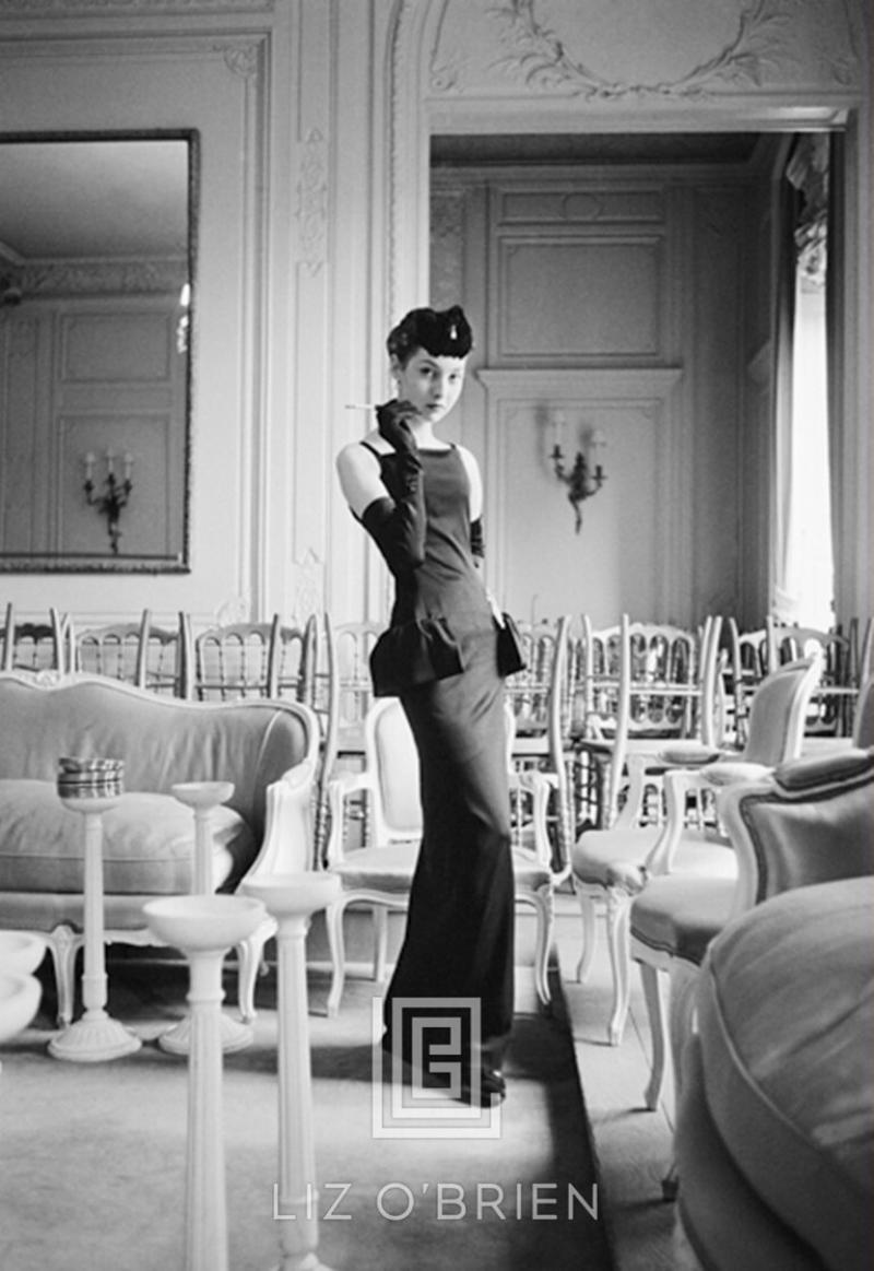 Mark Shaw Dior Renee in Gazette du Bon Ton 1954