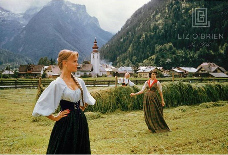 Mark Shaw Three Models in McCardell Austria 1956 