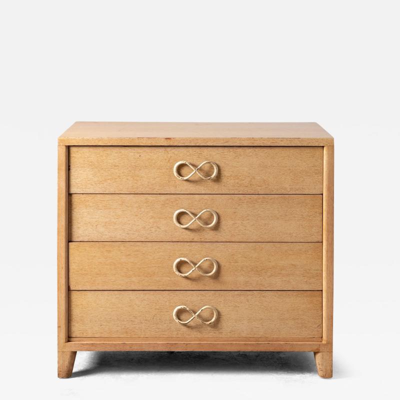 Marshall Field Company Chest of Drawers in Cerused Oak After Samuel Marx 1940s