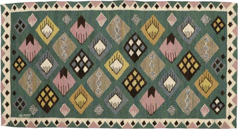 Marta Maas Fjetterstrom The Bud Tapestry Rug by M RTA M S FJETTERSTR M