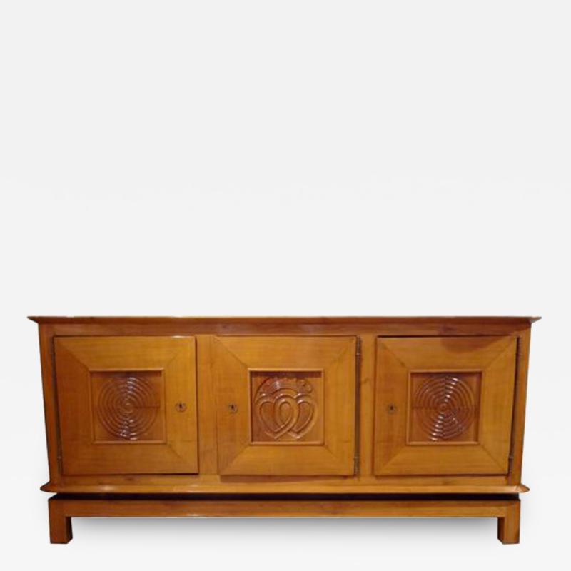 Martel Burkhalter A Three Door Sideboard in Cherry by Martel and Burkhalter