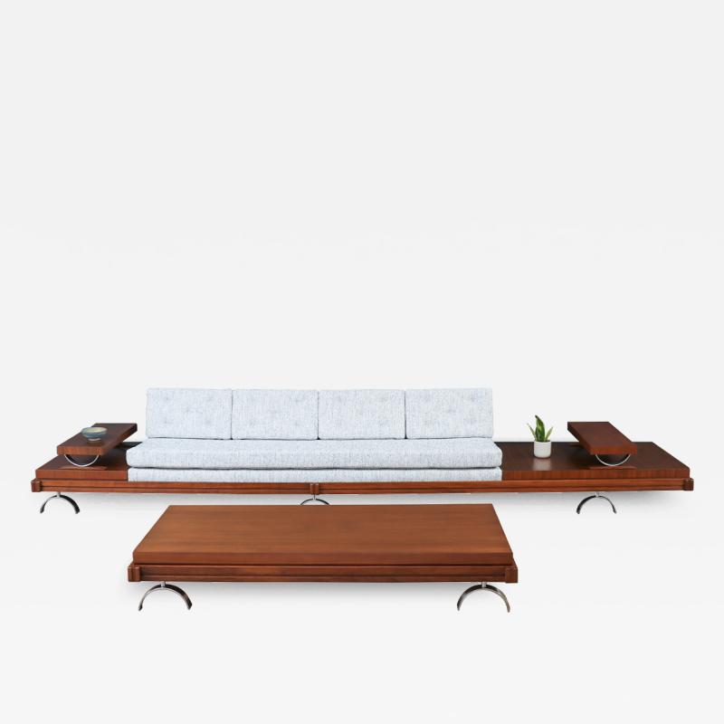 Martin Borenstein California Modern Sofa with Table Set by Martin Borenstein