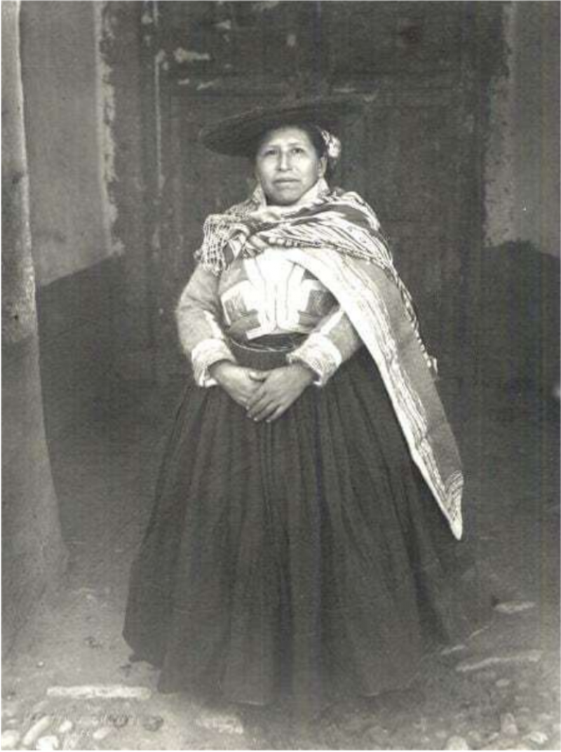 Martin Chambi Untitled Standing woman 1930s Printed Later