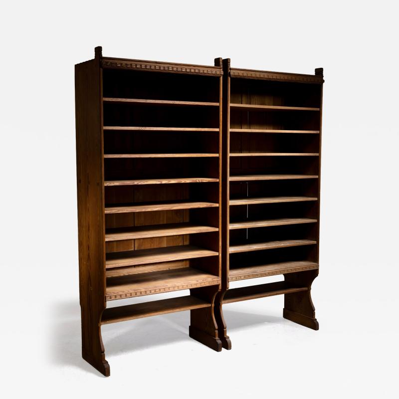 Martin Nyrop Pair of Martin Nyrop shelves