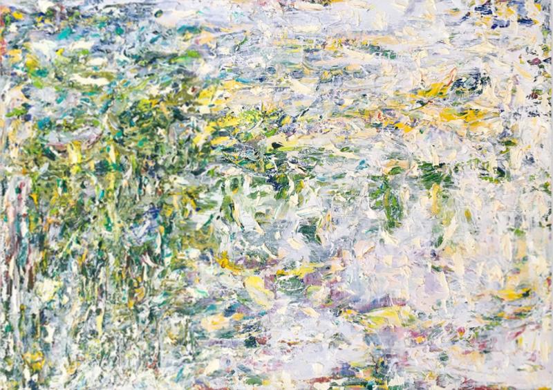 Martin Reyna Untitled 19153 Abstract painting 2019
