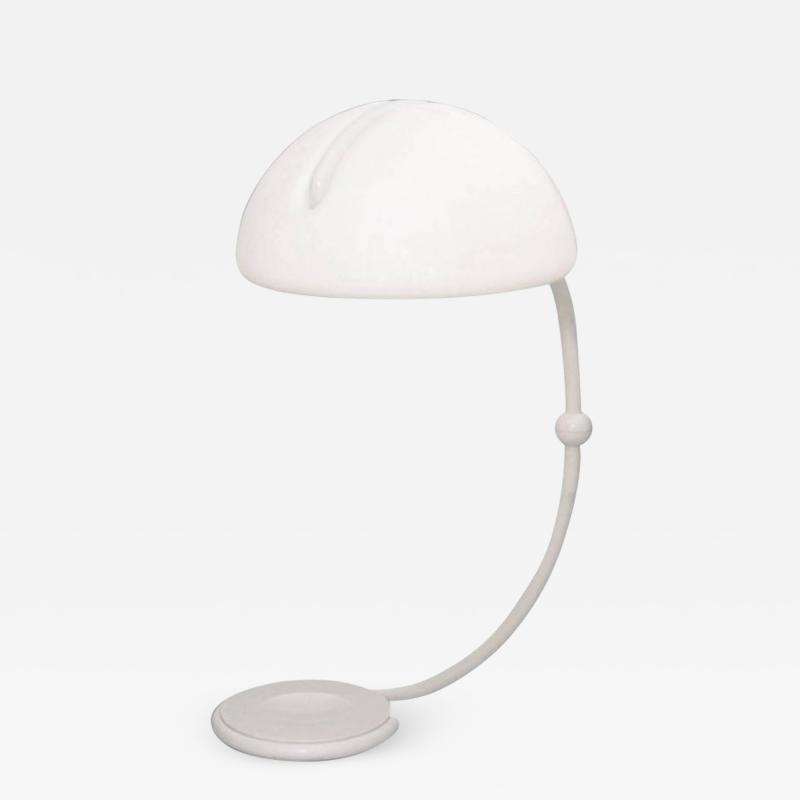 Martinelli Luce Elio Martinelli Serpente Arch Floor Lamp in White