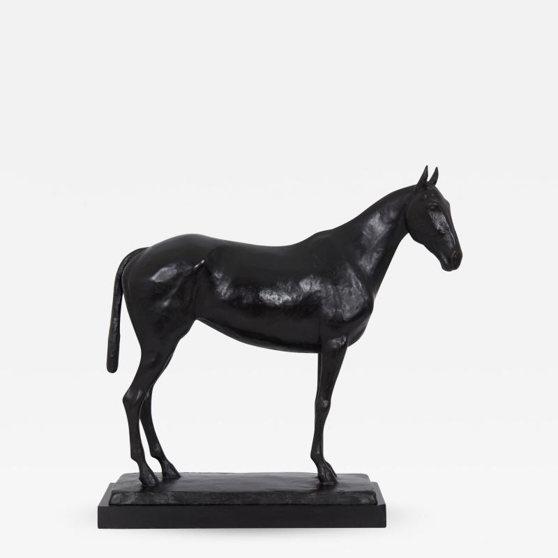 Mary La BoyTeaux Standing Horse Bronze Sculpture by Mary La BoyTeaux Roman Bronze Works