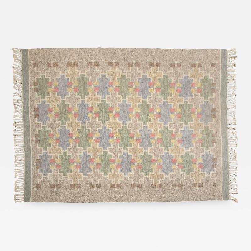 Mary Sandberg Swedish Flat weave Ro lakan Designed by Mary Sandberg