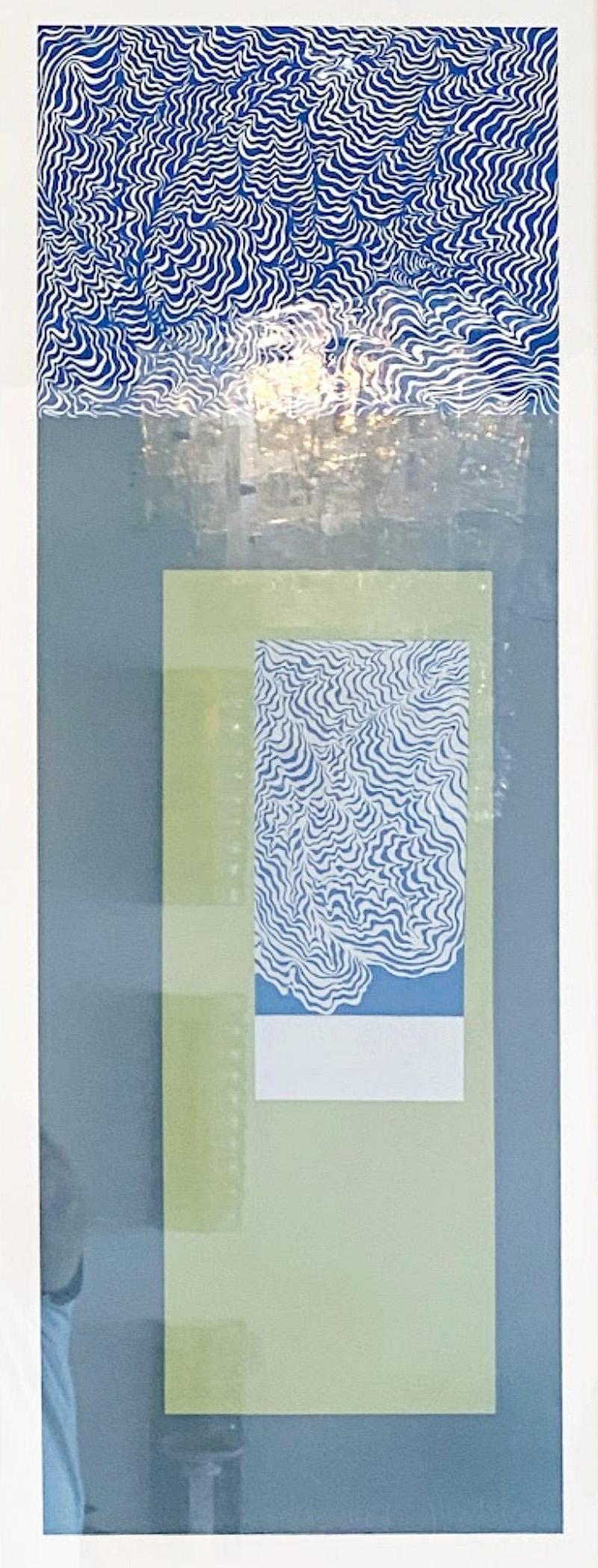 Mashiko Japanese Abstract Expressionist Serigraph Untitled