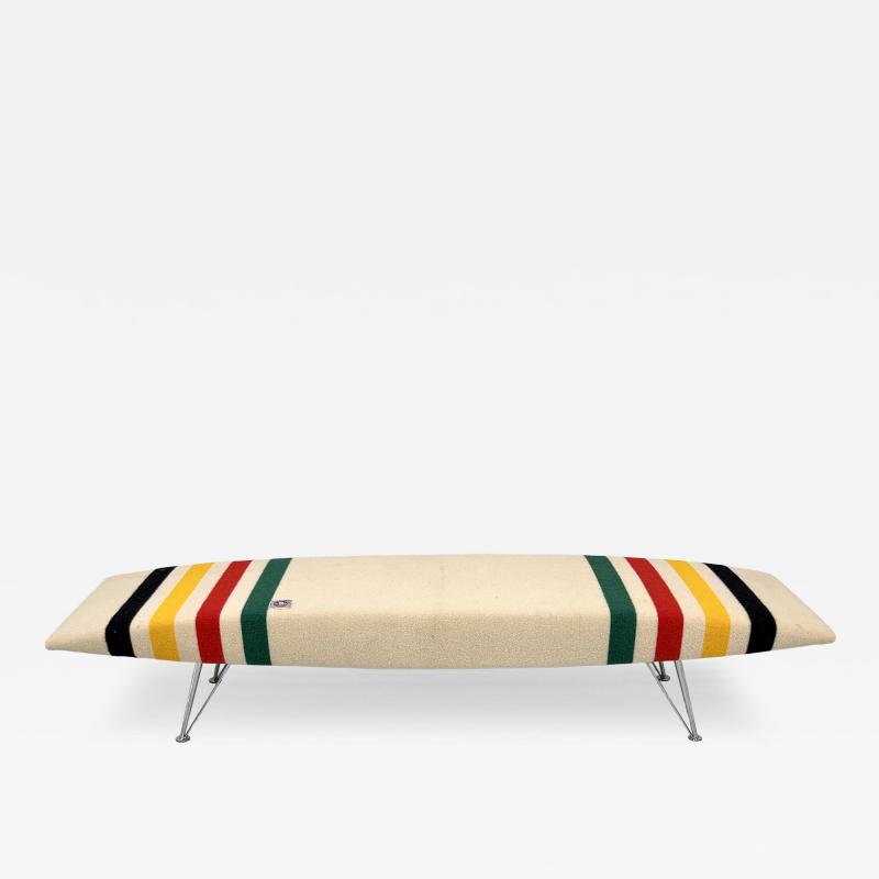 Massimo Iosa Ghini Massimo losa Ghini Plana Bench in 1930s Pendleton Glacier Park Blanket