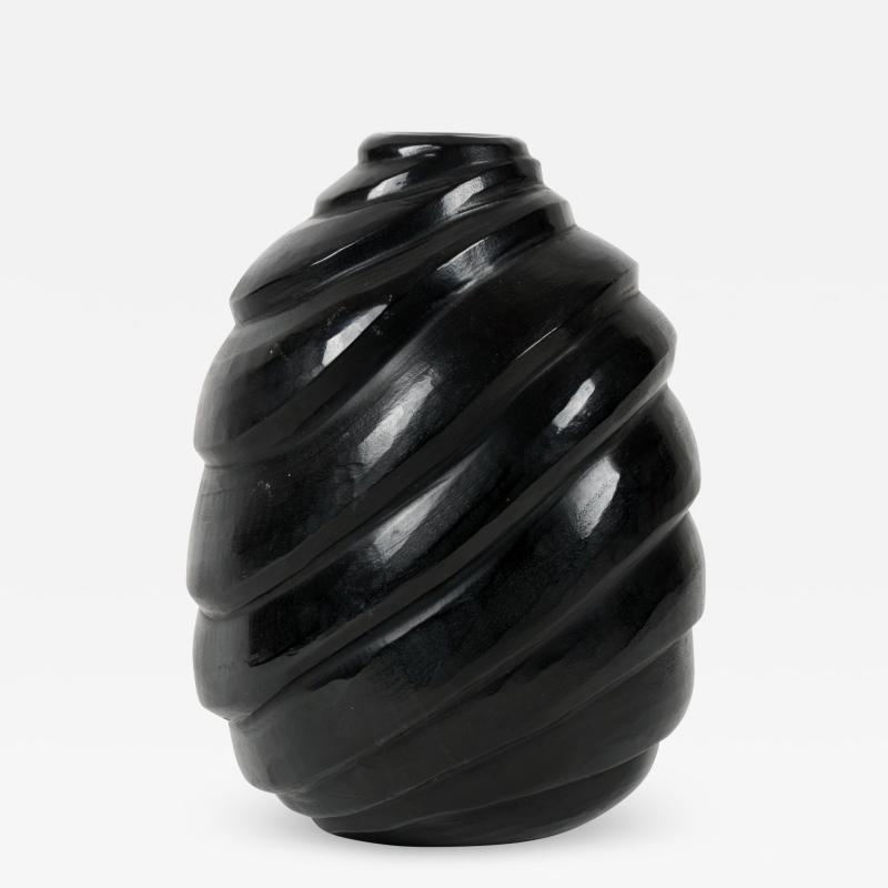 Massimo Micheluzzi Black Vase