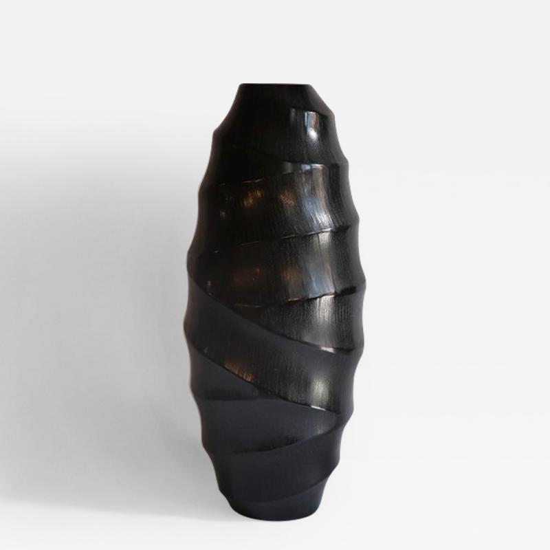 Massimo Micheluzzi Black Vase