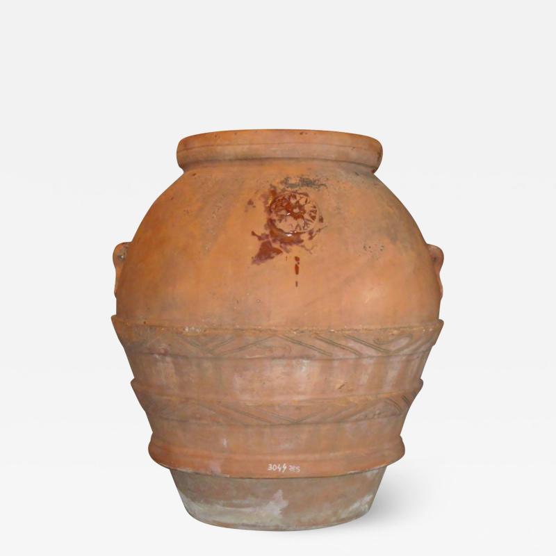 Massive Early Terracotta Olive Jar