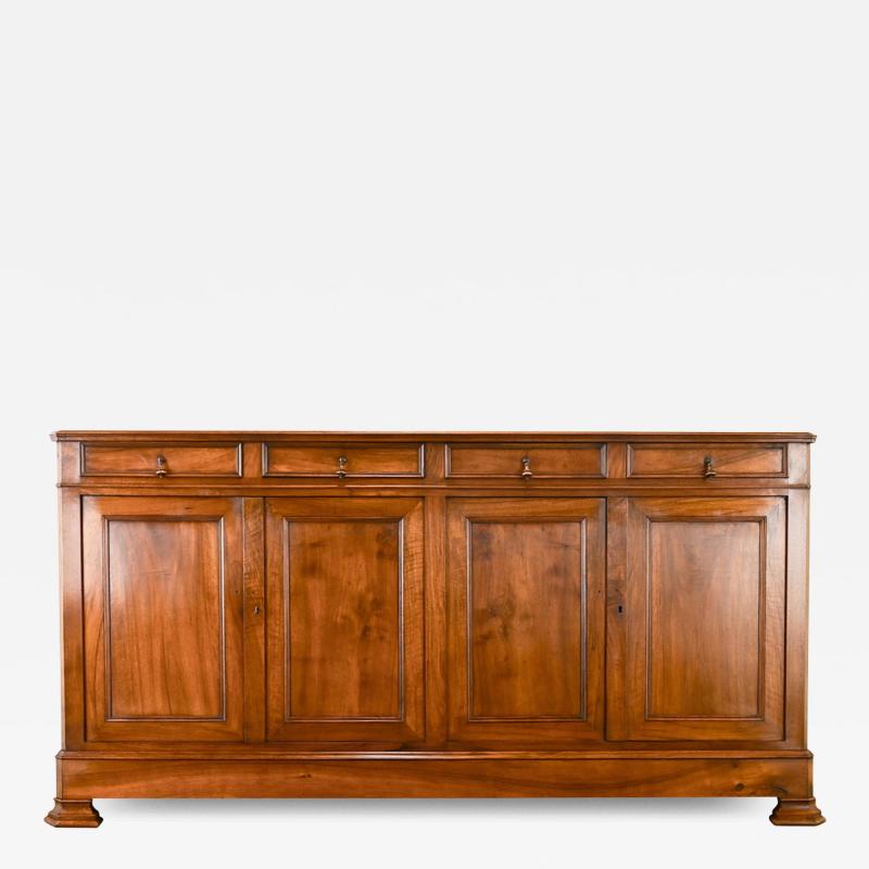 Massive French Louis Philippe Walnut Enfilade