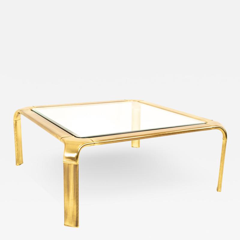 Mastercraft Brass Mid Century Coffee Table