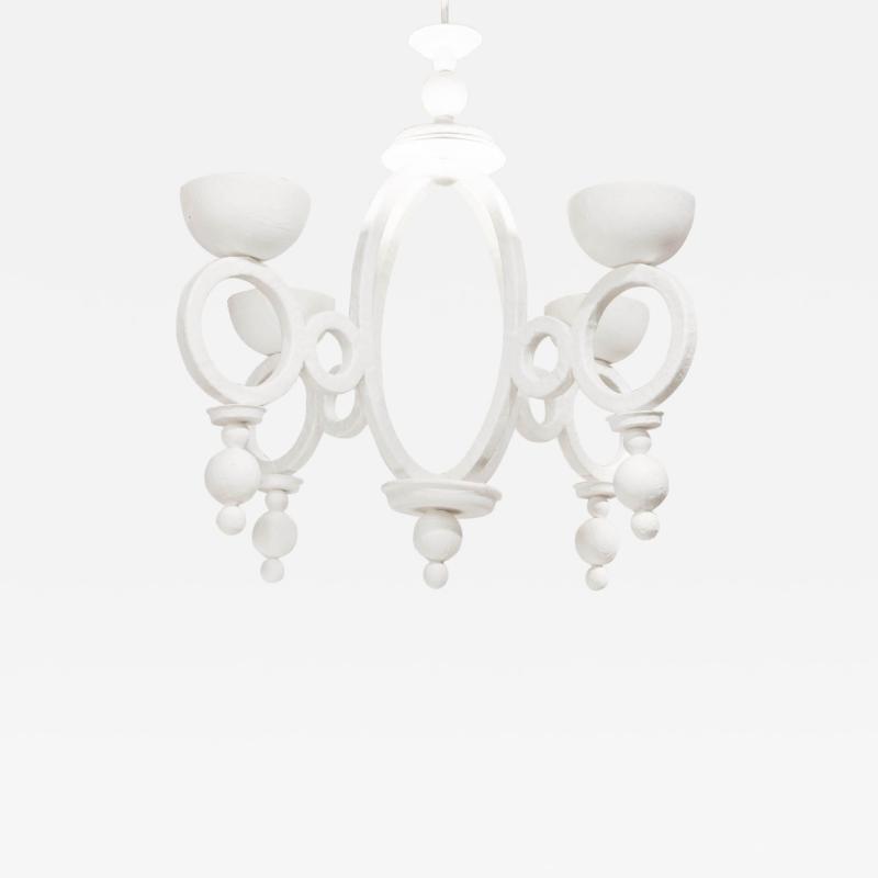 Mathieu Challi res Mathieu Challi res Plaster Chandelier