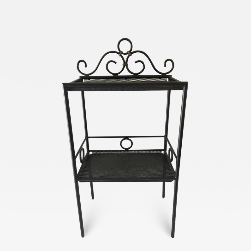 Mathieu Mat got Mathieu Mat got Iron and Bronze Petite Two Tier Stand or Shelf Display