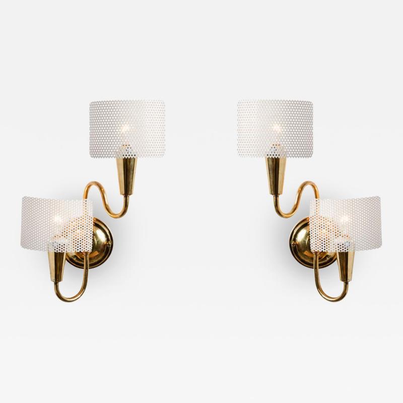 Mathieu Mat got Pair of 1950s French Sculptural Sconces in the style of Mathieu Mat got