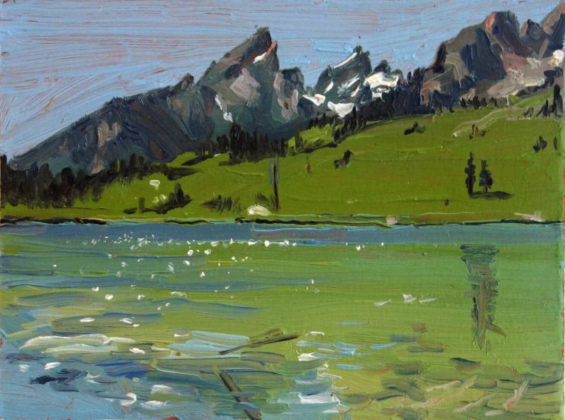 Maud Taber Thomas LEIGH LAKE JACKSON HOLE WY