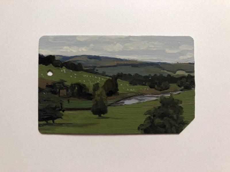 Maud Taber Thomas VIEW FROM CHATSWORTH